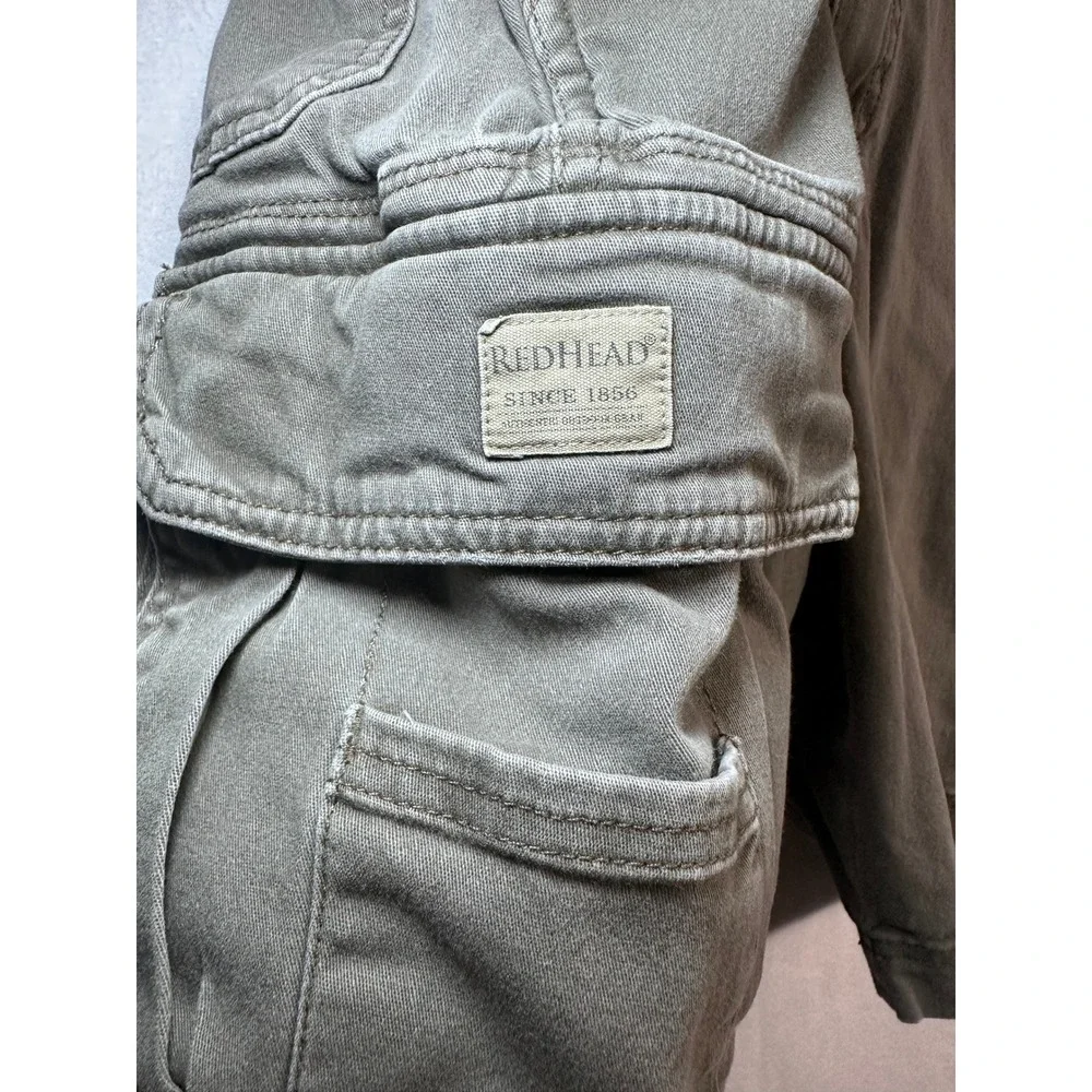 Red Head Men's‎ Cargo Shorts Gray Size 44 Authentic Outdoor Gear Cotton Blend